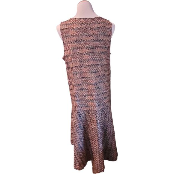 Maeve for Anthropologie Westwater knit Chevron dress Large - Picture 7 of 12